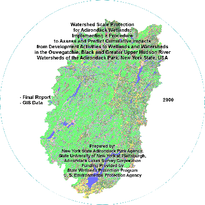 Upper Hudson GIS CD Label