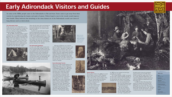 Early Adirondack Visitors and Guides