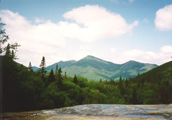 View from Indian Falls in the Adirondack High Peaks